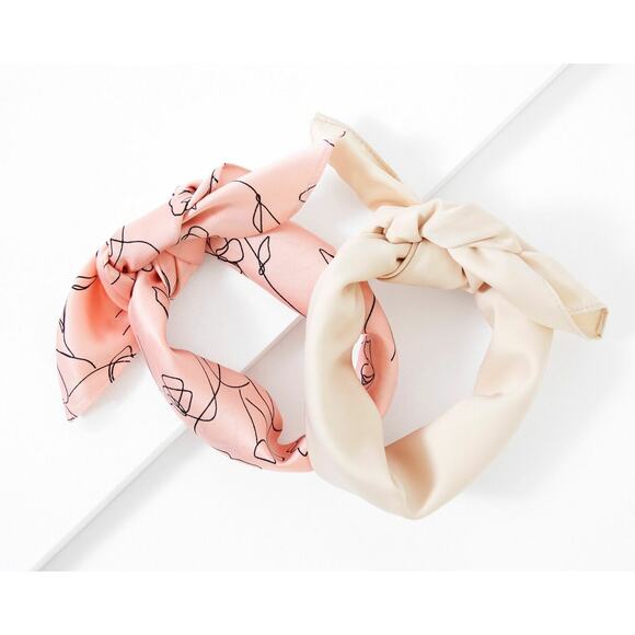 lark and ives hair scarf bundle set of 2 - Picture 3 of 6